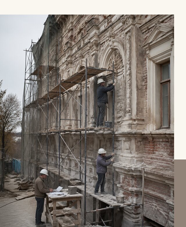 Реставрация объектов культурного наследия под ключ в Канске